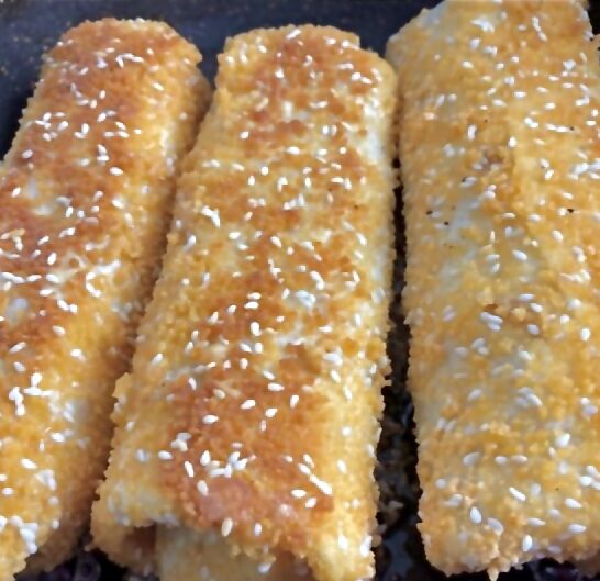 Panko Crusted Beef Chimichanga