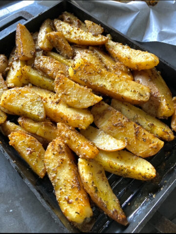 Delicious Potato Boats in Chicken Gravy