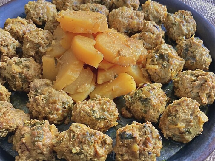 Stove Cooked Fluffy Meatballs With Potatoes