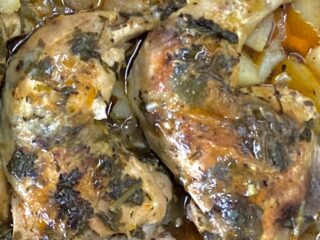 Delicious Chicken Drums & Thighs in Turmeric Gravy
