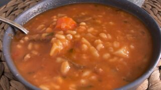 Mushroom Barley Tomato Soup