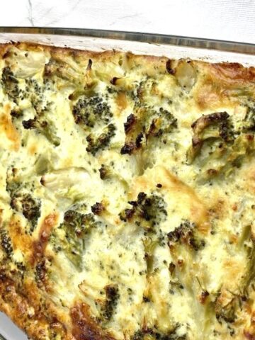 Best Broccoli Cheese Casserole (Kugel)