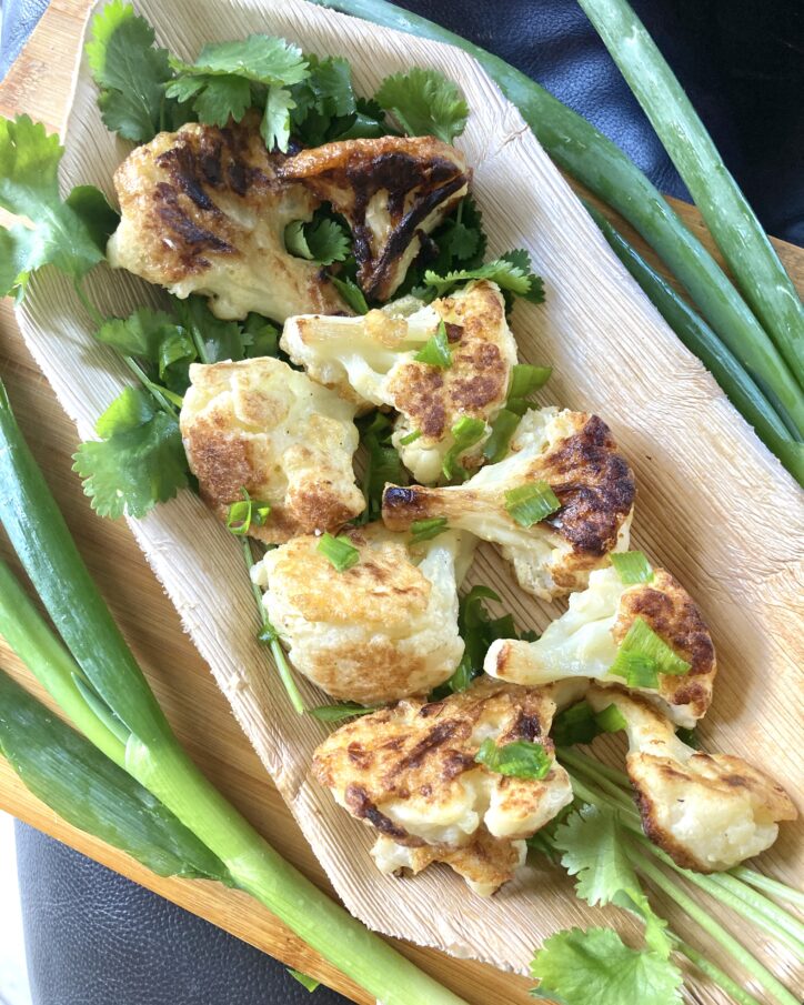 Fried florets.