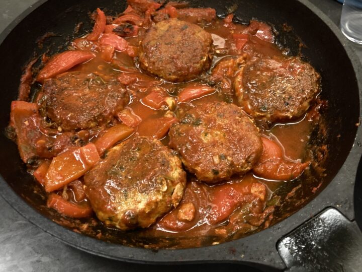 Israeli Fish Cakes in a non-spicy Sauce