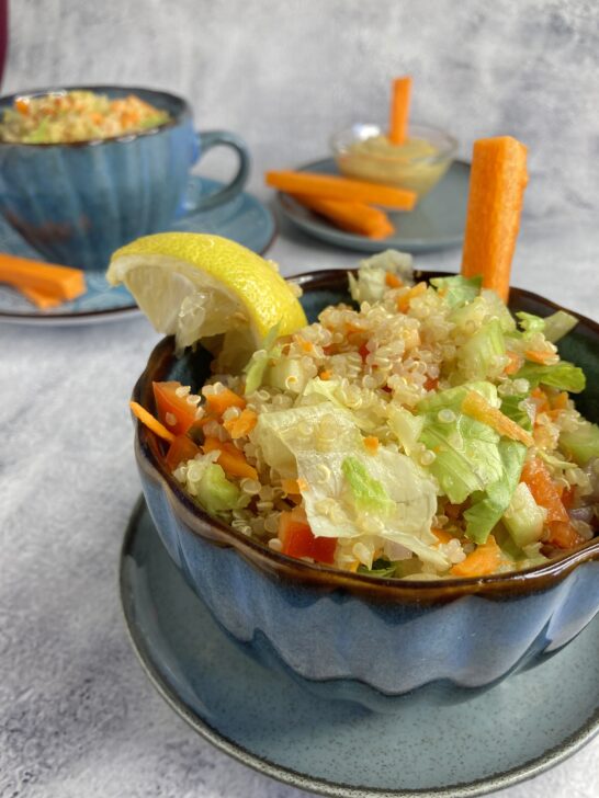 Quinoa Carrot Celery Salad