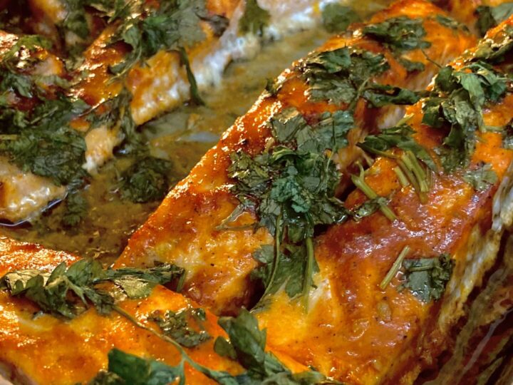 kosher salmon in tomato sauce
