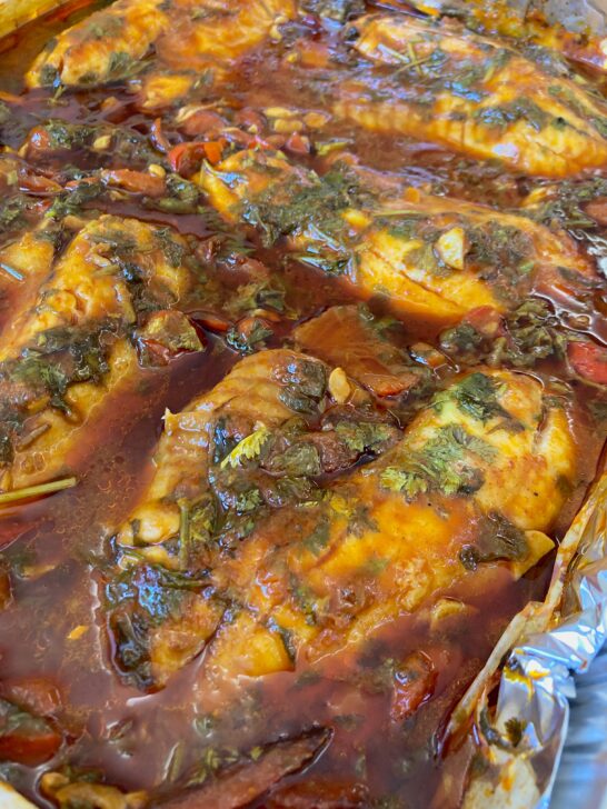 Moroccan Shabbat Tilapia Recipe